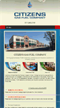 Mobile Screenshot of citizensgasfuel.com